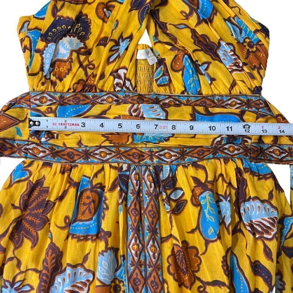 NEW Love The Label Ivy Dress in Sam Yellow XS Halter Midi - Picture 11 of 14